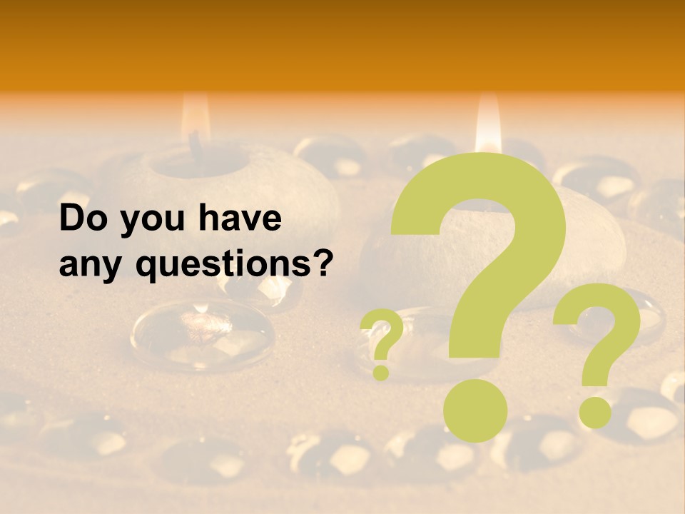 Romantic Aromatherapy Wax PowerPoint Template