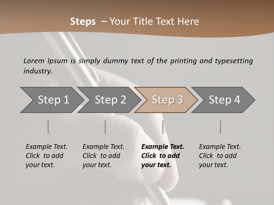 Occupation Buying Sales PowerPoint Template