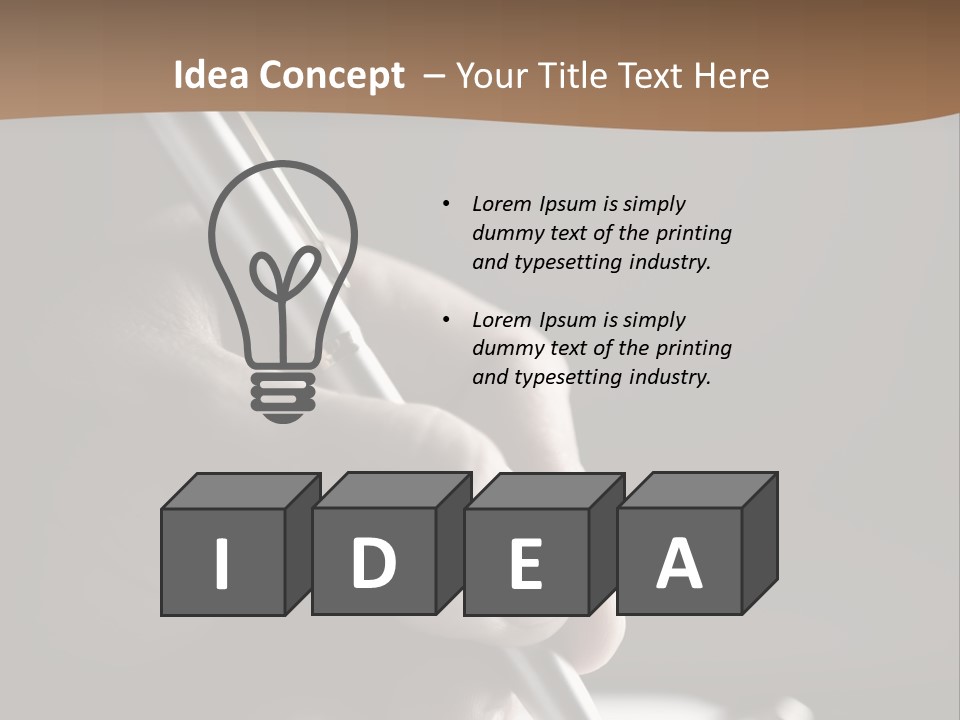 Occupation Buying Sales PowerPoint Template