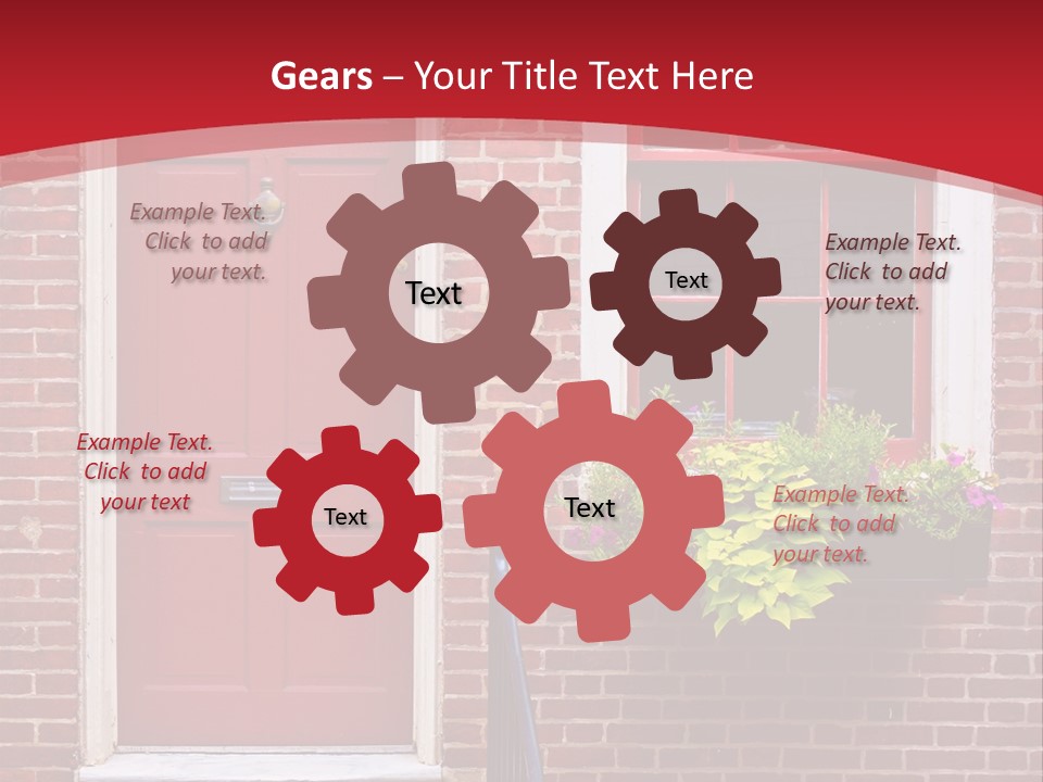 Antique Architecture Suburban PowerPoint Template