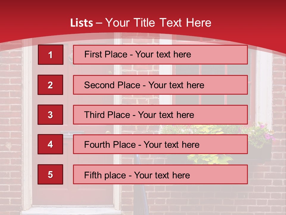 Antique Architecture Suburban PowerPoint Template