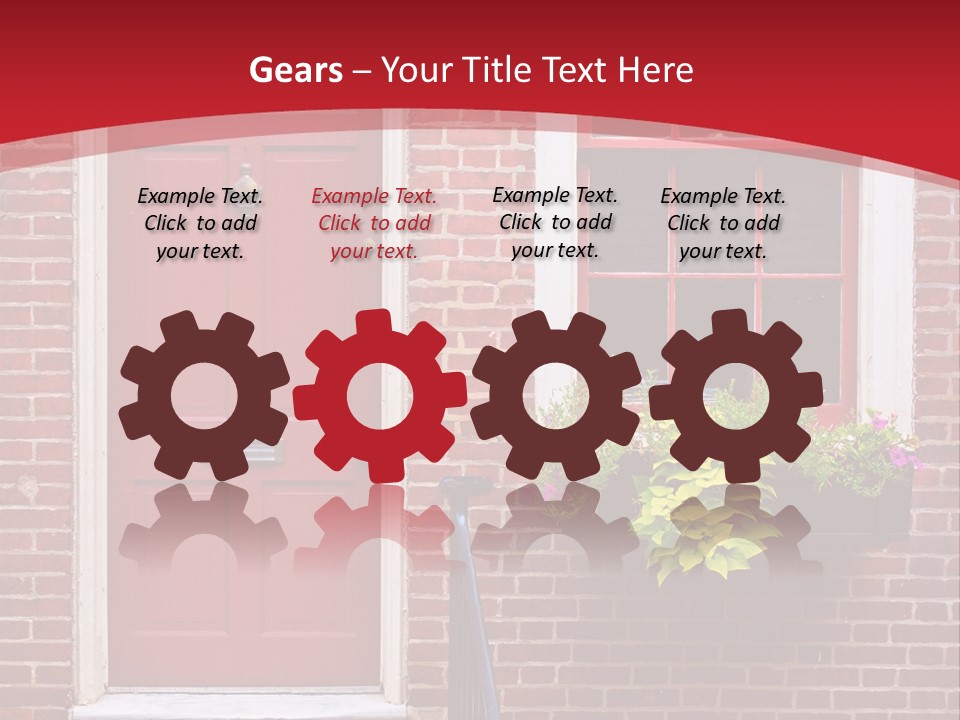 Antique Architecture Suburban PowerPoint Template