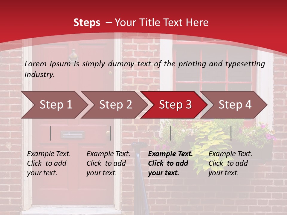 Antique Architecture Suburban PowerPoint Template