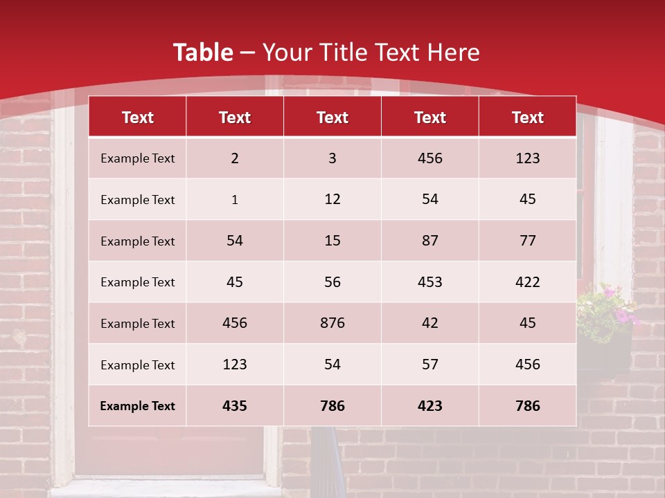 Antique Architecture Suburban PowerPoint Template