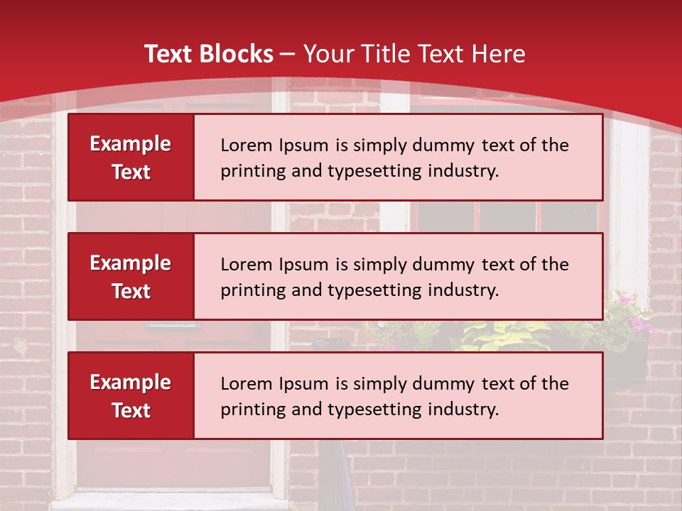 Antique Architecture Suburban PowerPoint Template