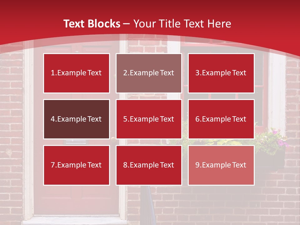 Antique Architecture Suburban PowerPoint Template