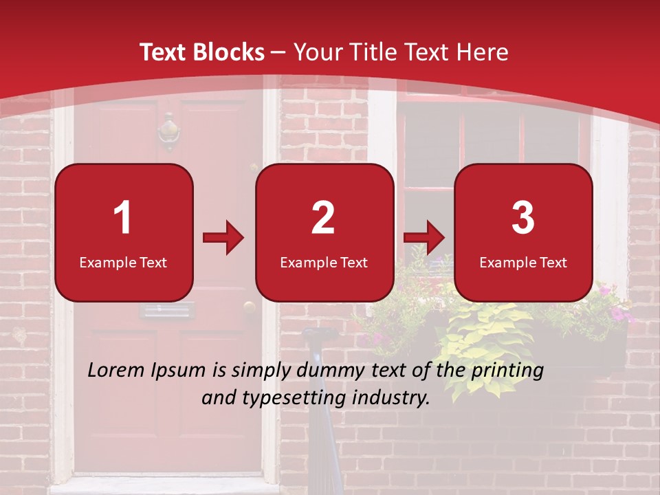 Antique Architecture Suburban PowerPoint Template