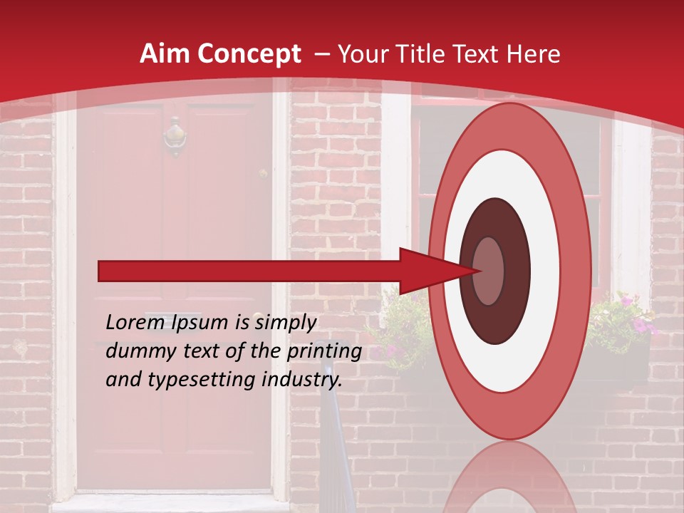 Antique Architecture Suburban PowerPoint Template