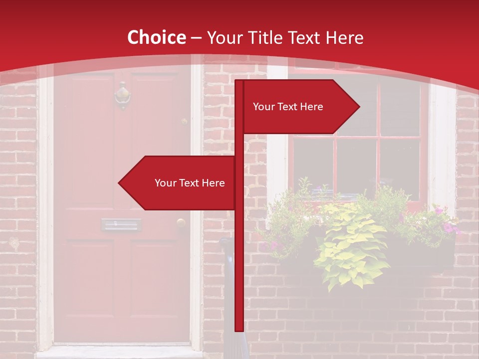 Antique Architecture Suburban PowerPoint Template