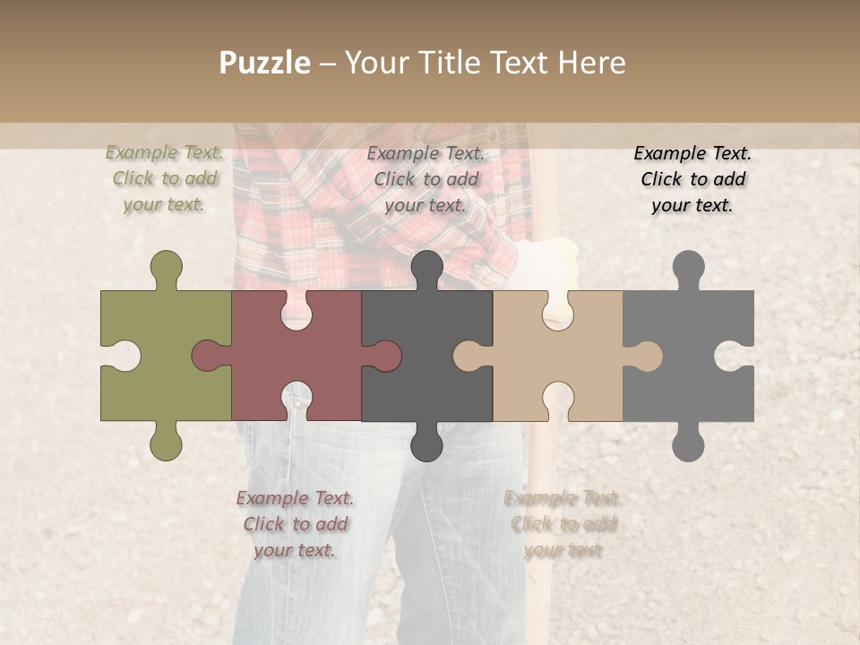 Industry Laborer Euro PowerPoint Template