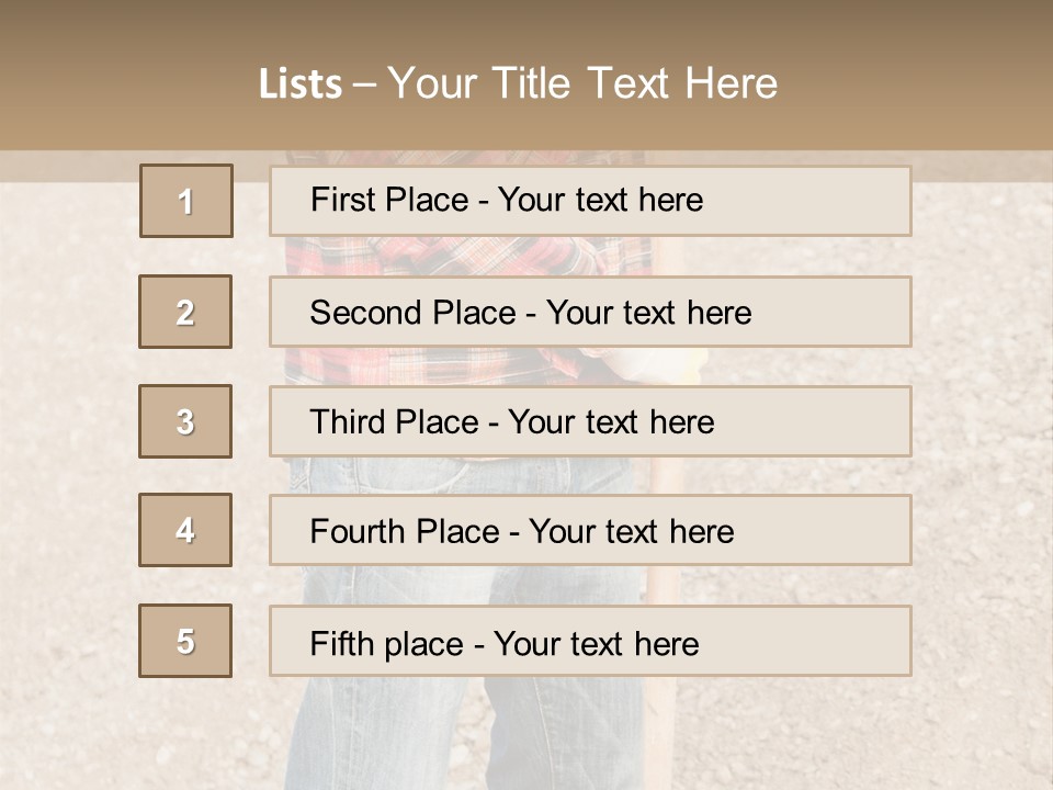 Industry Laborer Euro PowerPoint Template