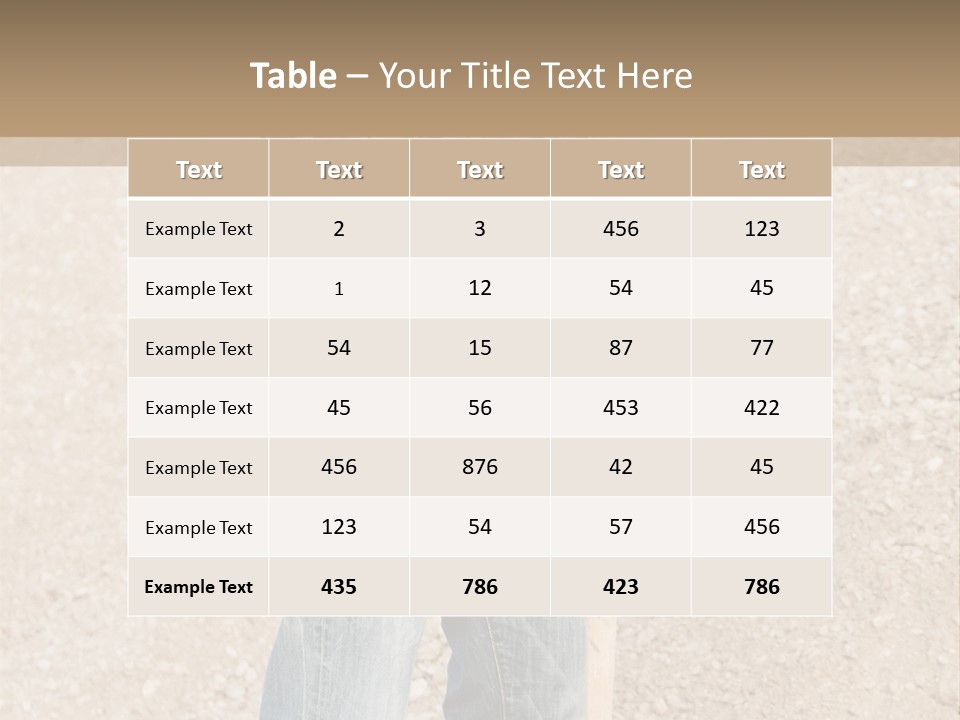 Industry Laborer Euro PowerPoint Template