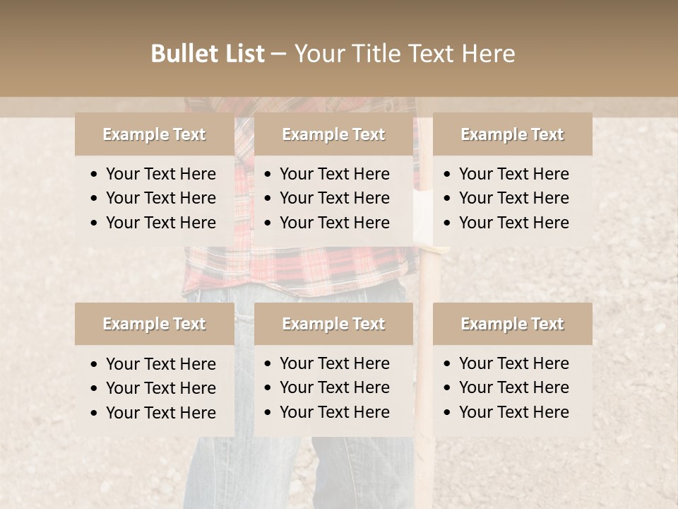 Industry Laborer Euro PowerPoint Template