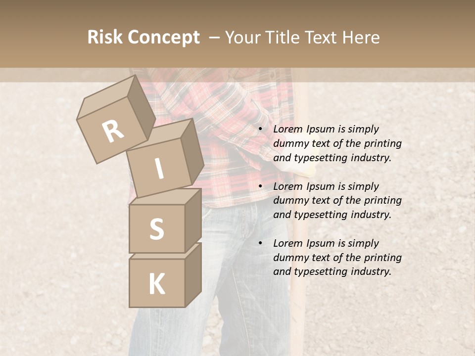 Industry Laborer Euro PowerPoint Template