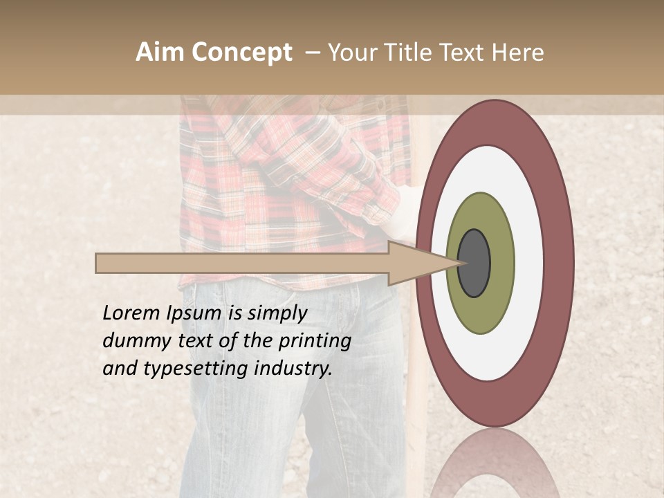 Industry Laborer Euro PowerPoint Template