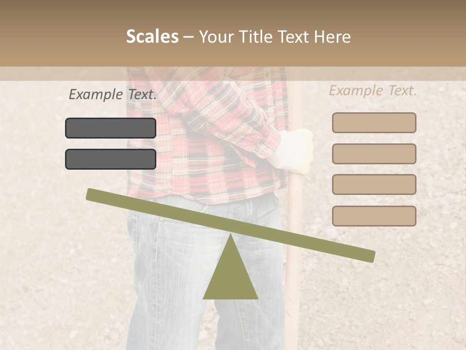 Industry Laborer Euro PowerPoint Template