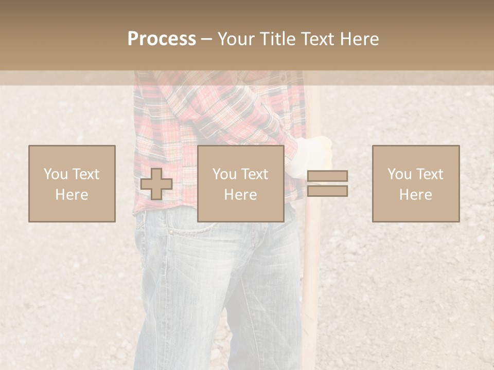 Industry Laborer Euro PowerPoint Template