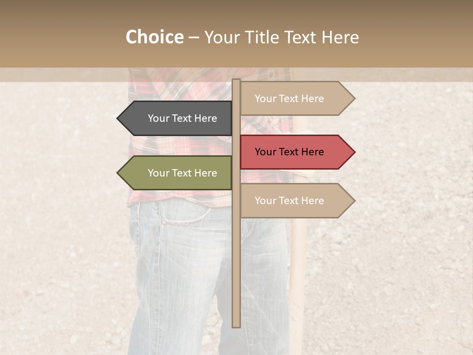 Industry Laborer Euro PowerPoint Template