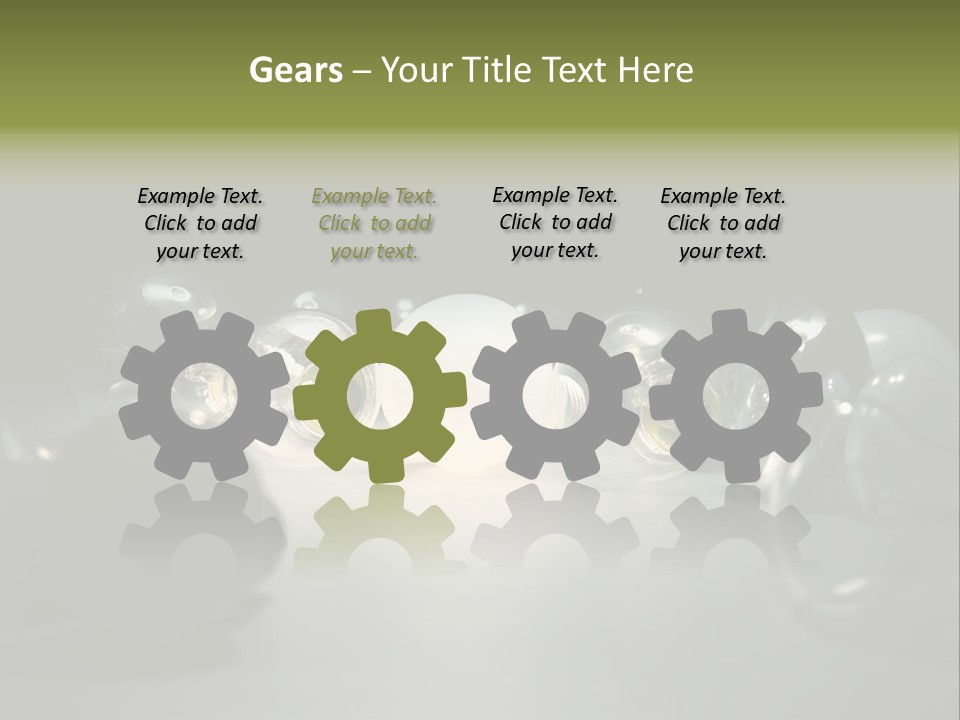 Innovation Business Glowing PowerPoint Template