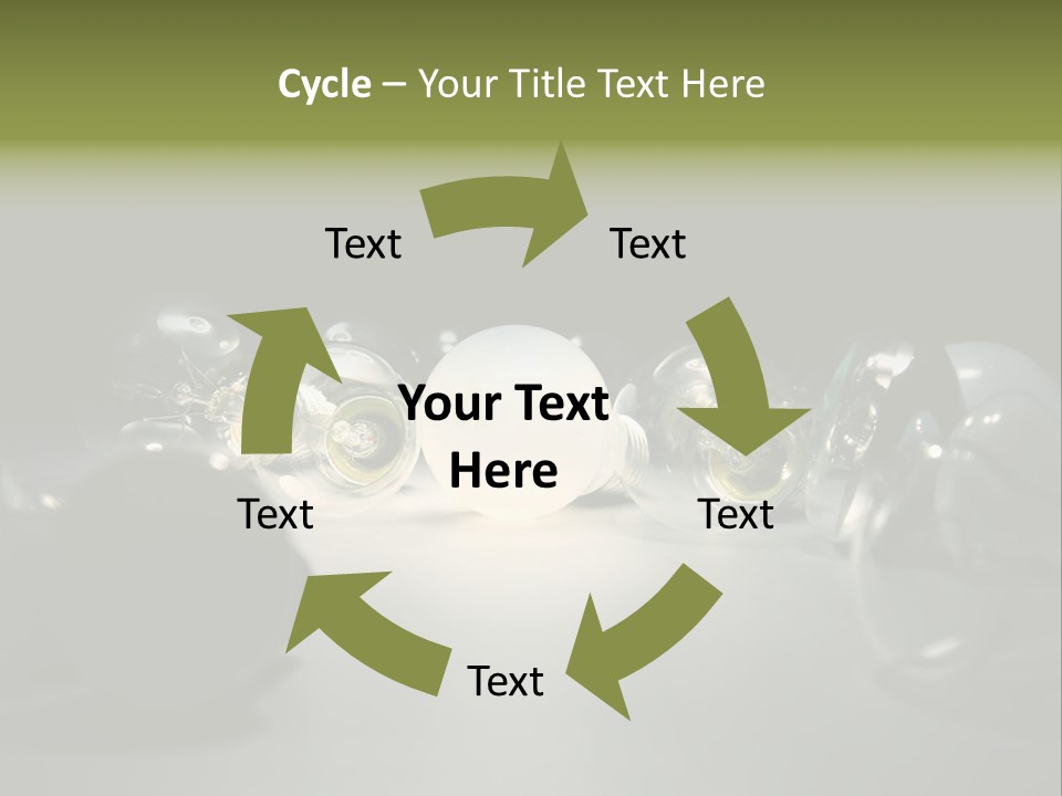 Innovation Business Glowing PowerPoint Template