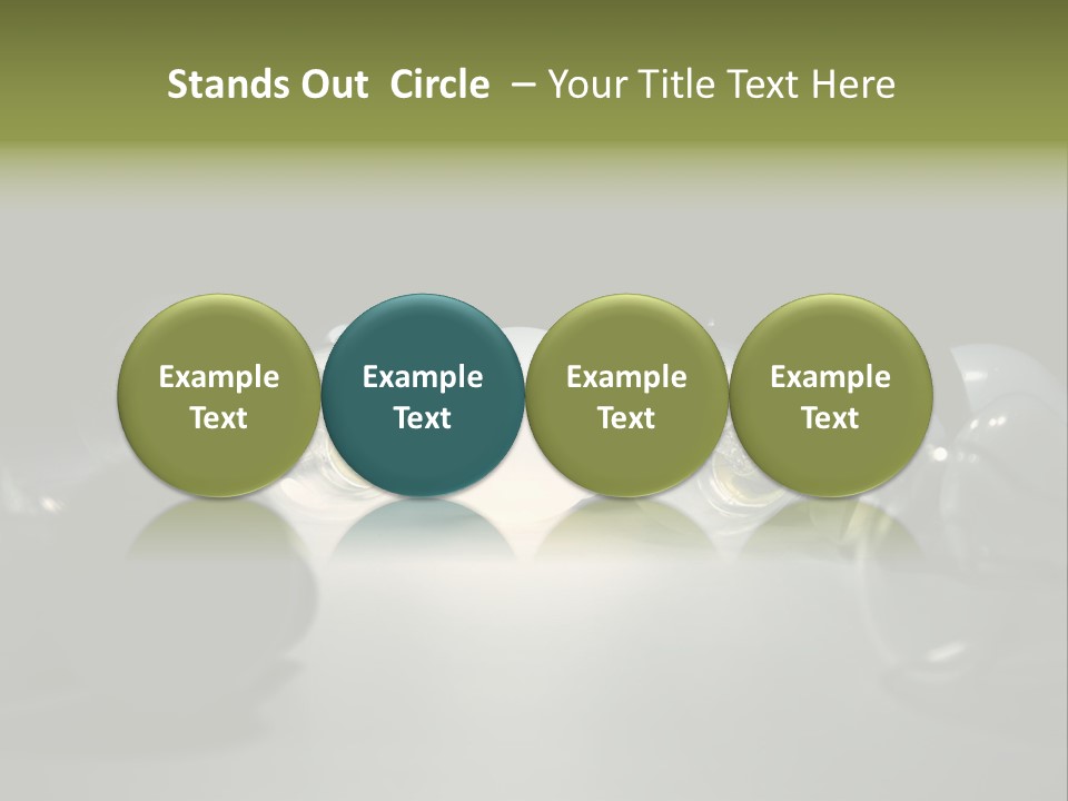 Innovation Business Glowing PowerPoint Template