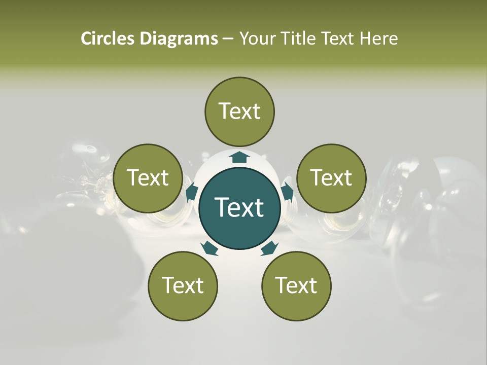 Innovation Business Glowing PowerPoint Template