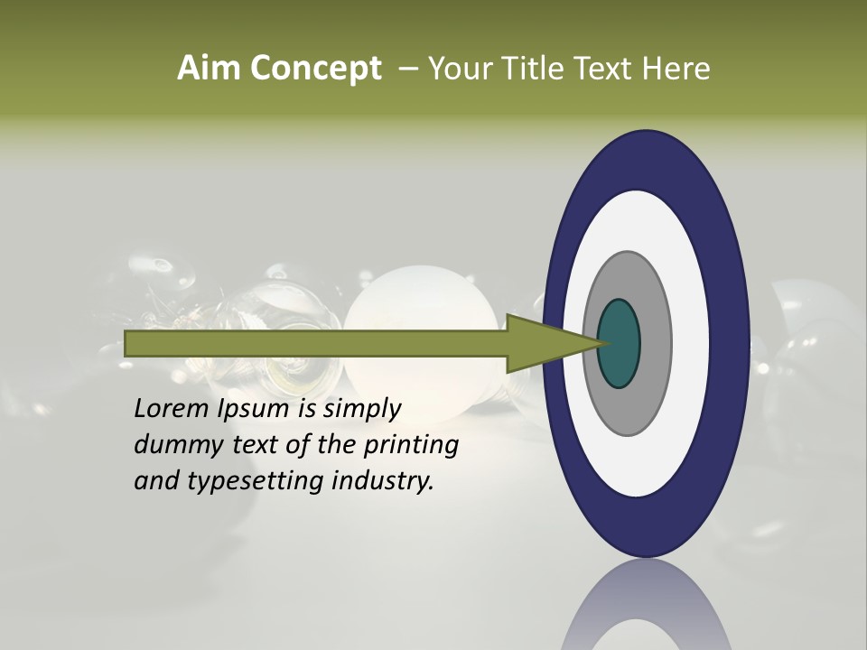 Innovation Business Glowing PowerPoint Template