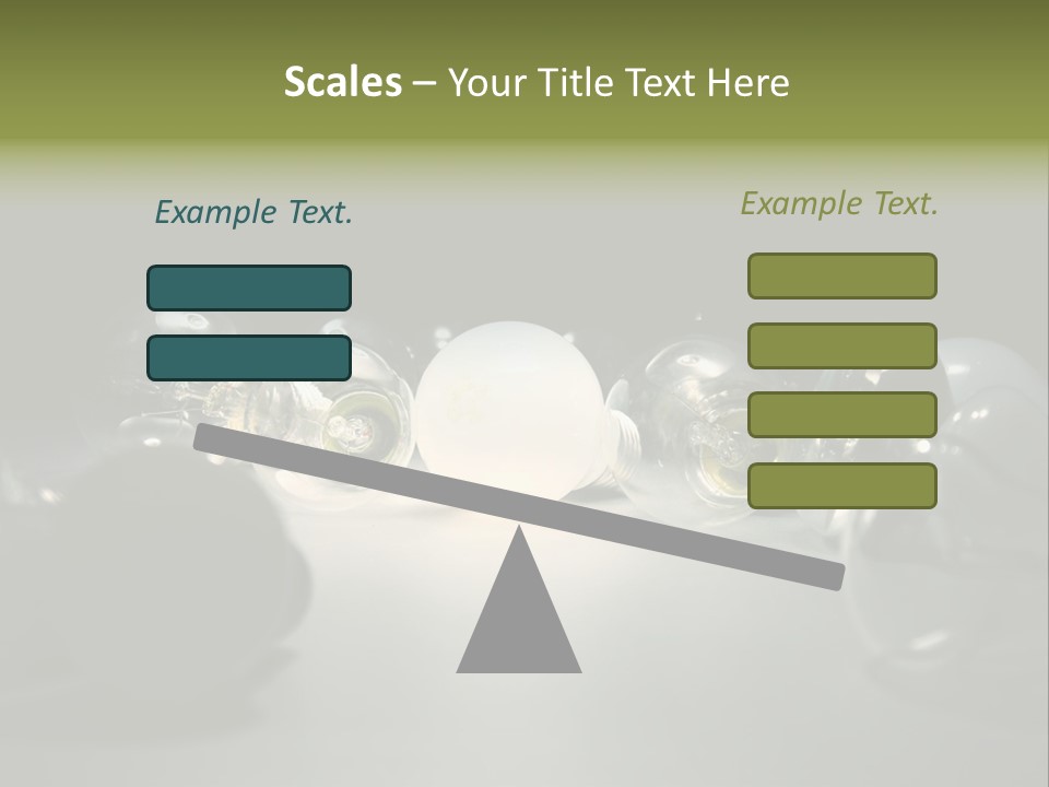 Innovation Business Glowing PowerPoint Template