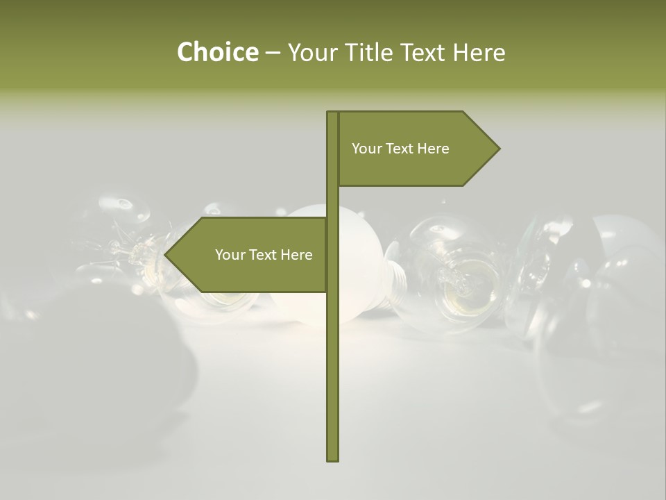 Innovation Business Glowing PowerPoint Template