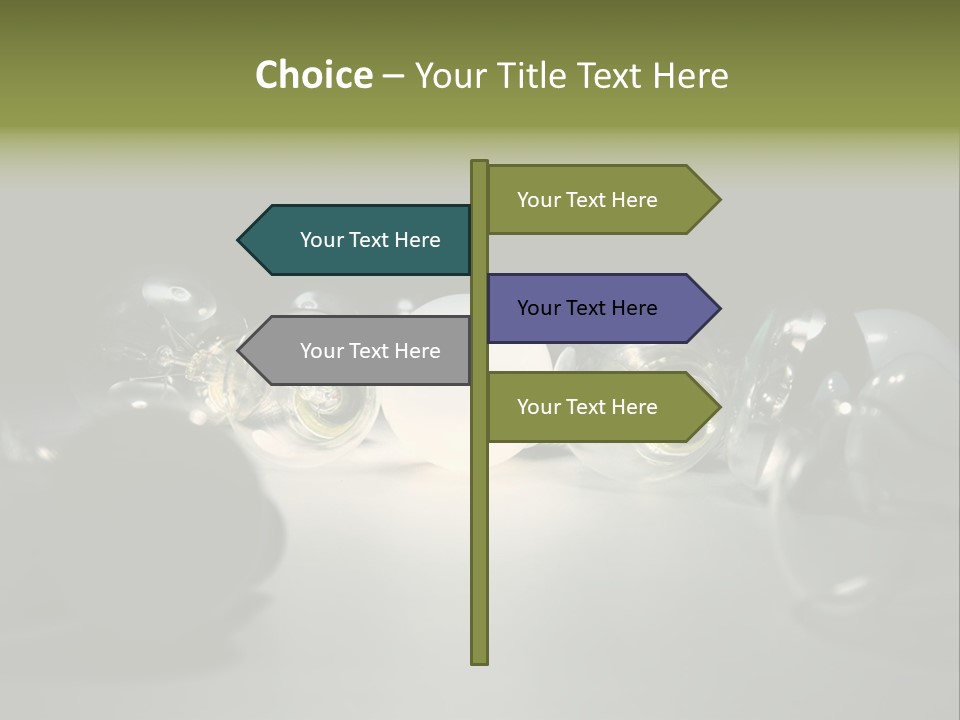 Innovation Business Glowing PowerPoint Template
