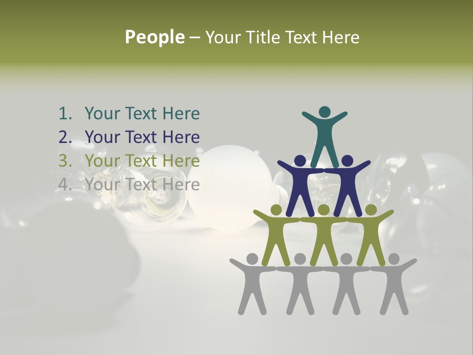 Innovation Business Glowing PowerPoint Template