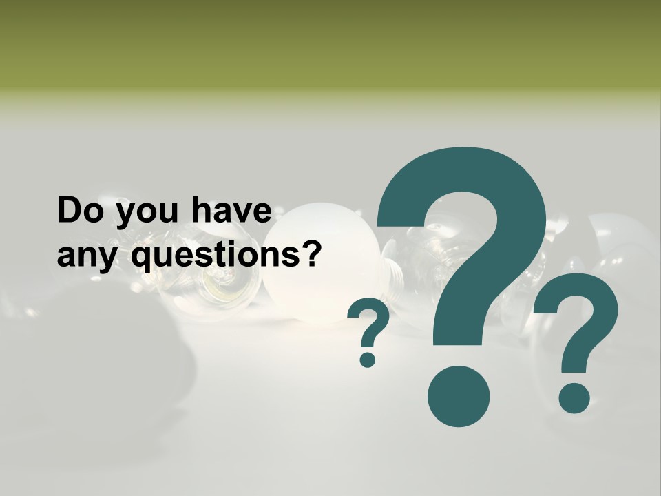 Innovation Business Glowing PowerPoint Template