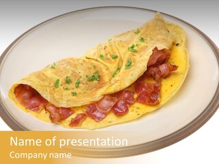 Meal Herb Cooked PowerPoint Template