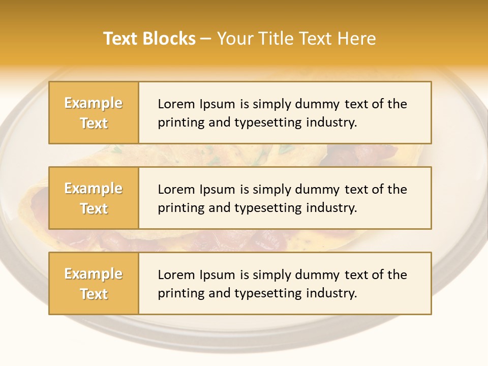 Meal Herb Cooked PowerPoint Template