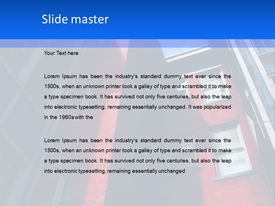 Landlord Real Residential PowerPoint Template