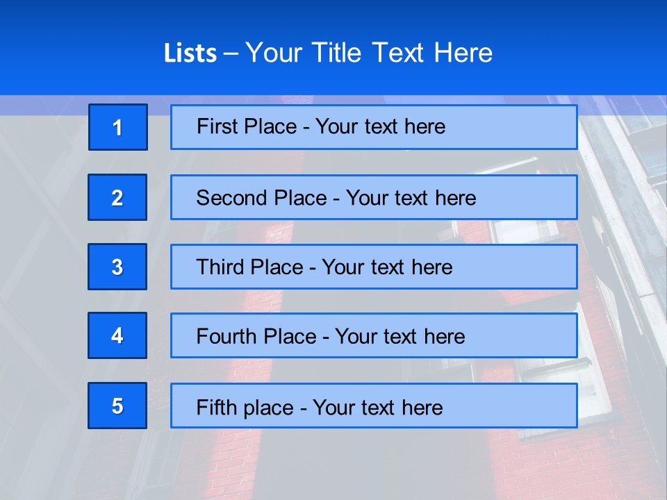 Landlord Real Residential PowerPoint Template