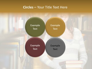 Education One Library PowerPoint Template