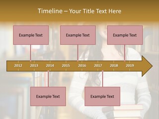 Education One Library PowerPoint Template