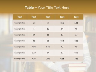 Education One Library PowerPoint Template