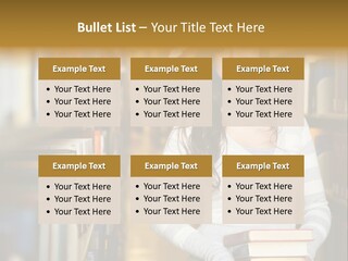 Education One Library PowerPoint Template