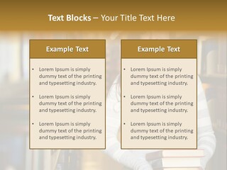 Education One Library PowerPoint Template