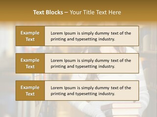 Education One Library PowerPoint Template