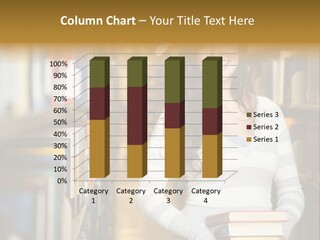 Education One Library PowerPoint Template