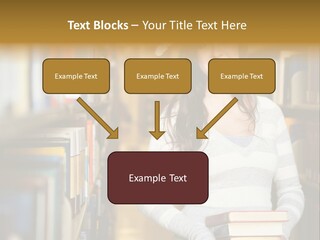 Education One Library PowerPoint Template