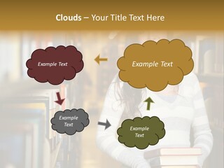 Education One Library PowerPoint Template