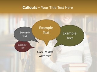 Education One Library PowerPoint Template