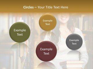 Education One Library PowerPoint Template