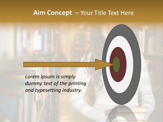 Education One Library PowerPoint Template