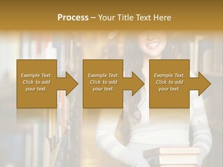 Education One Library PowerPoint Template