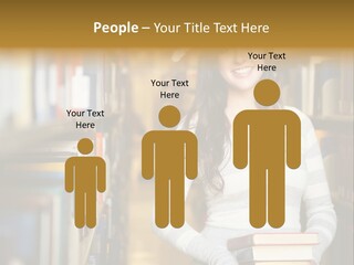 Education One Library PowerPoint Template